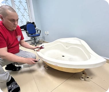 Реставрация ванны в Ковров, Шуя